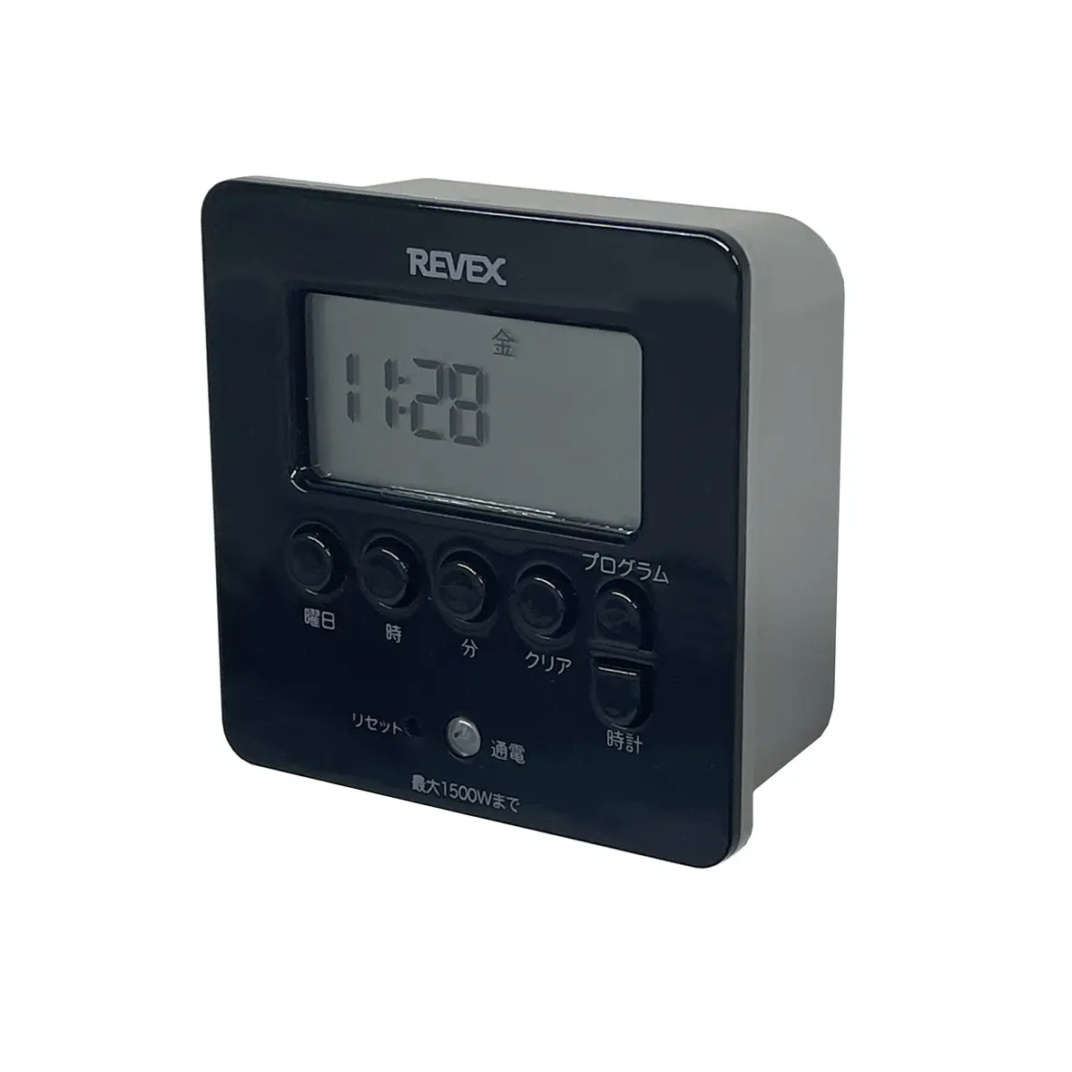 REVEX PT80DBK デジタルタイマー ブラック 製品画像