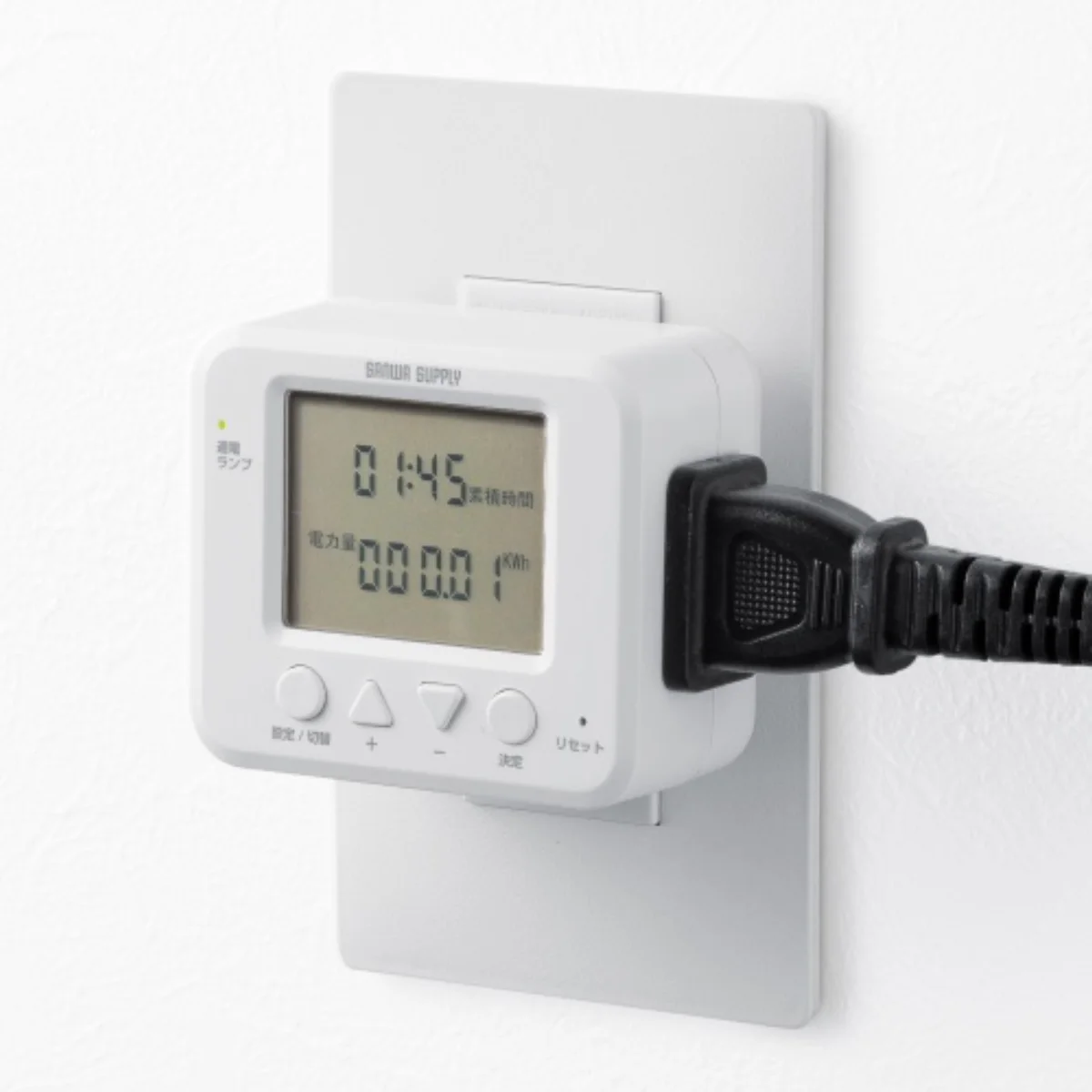 サンワサプライ TAP-RT3 デジタル式タイマーコンセント 製品画像